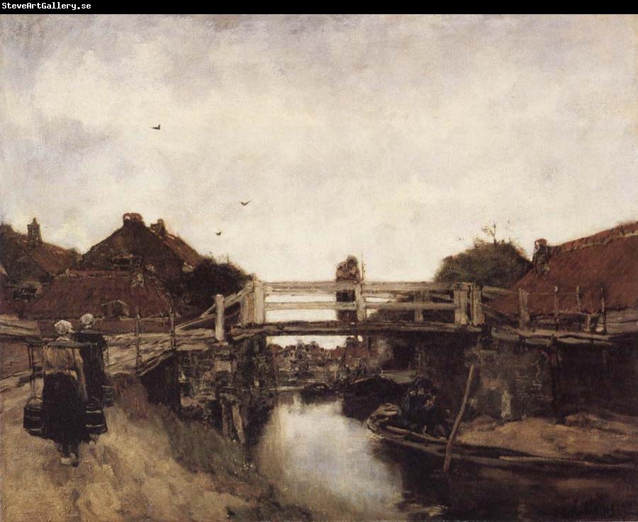 Jacobus Hendrikus Maris The Bridge